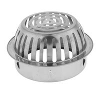 YWMJZEU Grille de Protection de Siphon de Sol en Acier Inoxydable, Plaque de Recouvrement et Bouchon de Vidange Rond Empêchant Les Obstructions pour Jardin,