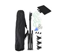 YWMJZEU IV Stand IV Support de sac pliable portable pratique télescopique avec crochets pour service communautaire