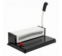 YWMJZEU Perforateur à Levier Robuste Perforateur Bureau Métallique Perforeuse pour Professionnels, Étudiants, Secrétariat, A4 30 Trous