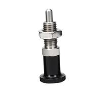 YWMJZEU Piston à Ressort, Axe de Piston d'Indexage, Poussoir à Ressort Autobloquant en Acier Inoxydable, Bouton Autobloquant, Axe d'Indexage Autobloquant pour Positionnement Mécanique, M16