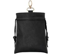 YWMJZEU Pochette Golf avec Mousqueton Compacte Pochette à Cordon avec Mousqueton Portable Sacoche pour Déplacement, Array, Noir