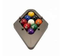 YWMJZEU Porte-Billes Billard Support Élégant pour Bar, Américain, Forme De Triangle