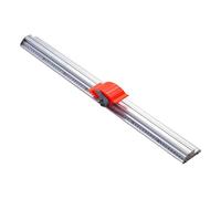 YWMJZEU Règle de Découpe Manuelle avec Rail de Mesure Coulissant Bord Droit Aluminium Renforcé Règle à Tracer Idéale pour Le Bricolage Le Bureau Les Ateliers, 70cm