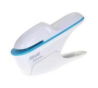 YWMJZEU Relieuse Manuelle Portable Sans Agrafes jusqu'à 8 Feuilles pour Journaux et Bureau, Blanc