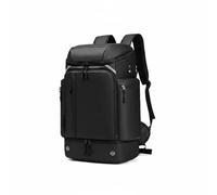 YWMJZEU Sac à Dos Multifonction Confortable Sac à Dos de Déplacement Multicompartiments Bagagerie pour Hommes, Extérieur, Travail, Édition Classique, Noir, Noir