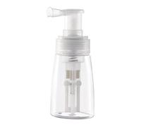 YWMJZEU Spray Capillaire Récipient Poudre Pulvérisateur Vide Flacon Refillable Distributeur Portable PET Léger Utilisation Pratique Adapté à La Coiffure Au Sa, Effacer A