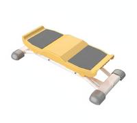 YWMJZEU Stepper Oscillant Compact Appareil de Squat et de Marche Écran Numérique Machine Cardio à Domicile pour Maison, Intérieur, Jaune