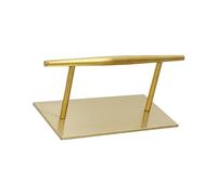 YWMJZEU Support Repose-pieds En Acier Inoxydable pour Fauteuils de Barbier, Accessoire Repose-pieds, Montage Facile pour Salons de Beauté et Salons de Coiffur, or