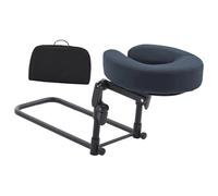 YWMJZEU Surmatelas Massage Kit Oreiller Visage Mémoire Réglable Support Multifonction pour Récupération Oculaire Salon Chambre Cadeaux, Bleu Gris