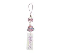 Ywmsfl Unique Chimes Breloque de téléphone avec perle décorative pour sac à main Accessoire pour femmes et filles