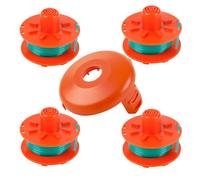 YWNYT Bobine de rechange pour débroussailleuse Gardena 5367-20, 2 mm x 4,2 m pour débroussailleuse Gardena Turbo SmallCut (numéro d'article 2402 et 2404) (4 bobines + 1)