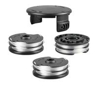YWNYT Bobine de rechange pour débroussailleuse LIDL Parkside, 8,3 m x 1,6 mm, compatible avec Parkside LIDL PRTA 20-Li C3 A1 B2 PRT 550 A1 A3 PRT 300 A1 (3 bobines + 1 housse)