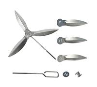 YWNYT Lot de 2 systèmes de Nettoyage One Touch de 57 cm, compatibles avec Les pièces de Barbecue Weber, 7444 Weber Kettle Barbecues