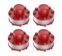 YWNYT Lot de 4 bobines de fil de rechange pour débroussailleuse Ein-hell 3405096, 2 mm, pour Ein-hell GE-CT 36/30 LI E SOLO, AGILLO 36/255 BL, AGILLO 18/200