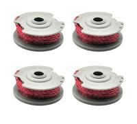 YWNYT Lot de 4 bobines de fil pour débroussailleuse, 9,2 m x 1,65 mm, compatible avec Gardena Turbo SmallCut 300, Gardena Turbo Trimmer Art 8844 & Art 8845