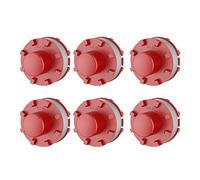YWNYT Lot de 6 bobines de fil de rechange pour débroussailleuse Ein-hell 3405096, 2 mm, pour Ein-hell GE-CT 36/30 LI E SOLO, AGILLO 36/255 BL, AGILLO 18/200