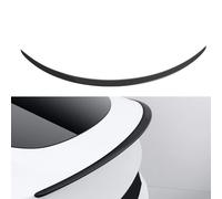 Ywooon Becquet de Coffre Arrière en Fibre de Carbone Véritable pour Tesla Model 3 2016-2023 Becquet Accessoires (Fibre de Carbone Véritable Mate)