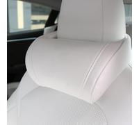 Ywooon Coussin Repose-tête pour Tesla Model Y Model 3 Model X Model S - Ajustement Universel pour Le Cou et Les vertèbres pour Voyage/Bureau/Maison, 1 pièce, Blanc