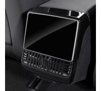 Ywooon Couvercle de Ventilation de Climatisation pour Tesla Model 3 Highland 2025 2024, Grille de Protection de L'évent D'Entrée d'air de la Banquette Arrière pour Tesla Accessoires, Noir