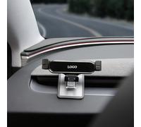 Ywooon Gravity Support de Téléphone de Voiture pour Tesla Model 3 2024 2025 Highland, Grille d'aération avec Support de Voiture Gravity, Compatible avec Tous Les Téléphones