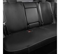 Ywooon Lot de 3 Housses de Siège Arrière de Voiture pour Tesla Model 3 2017-2024 2025 Quatre Saisons, Tapis de Protection Universel Accessoires de DéCoration D'IntéRieur (3 Pièces/Soie Glacée Noire)