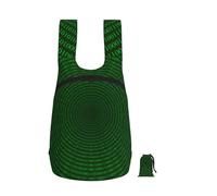 YWPCOIUYB Code circulaire binaire du programmeur,Sac à dos pliable et pliable, unisexe, idéal pour le sport, la gym et les loisirs.