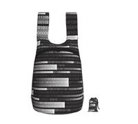 YWPCOIUYB Code du programmeur Black,Sac à dos pliable et pliable, unisexe, idéal pour le sport, la gym et les loisirs.