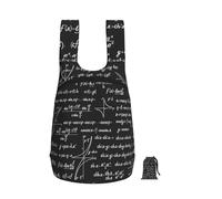 YWPCOIUYB Modèles et calculs mathématiques,Sac à dos pliable et pliable, unisexe, idéal pour le sport, la gym et les loisirs.