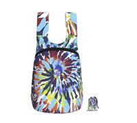 YWPCOIUYB Teinture tie-dye psychédélique,Sac à dos pliable et pliable, unisexe, idéal pour le sport, la gym et les loisirs.