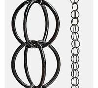 YWQJL Chaine De Pluie pour Gouttiere ChaîNe De Pluie pour GouttièRe Simple pour Jardin, Terrasse Et ExtéRieures(1,10m/33ft)