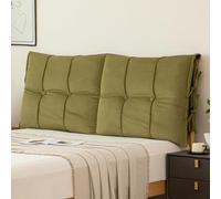 YWQJL Coussin De Lecture Dossier De Lit Oreiller Ergonomique Appui Dos Confortable Contre Les Maux De Dos Coussins Lombaires Coussin Tête De Lit Amovible(#2,90x60x10cm)
