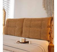 YWQJL Coussin De Lecture Dossier De Lit Oreiller Ergonomique Appui Dos Confortable Contre Les Maux De Dos Coussins Lombaires Coussin Tête De Lit Amovible(#8,180x60x10cm)