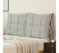 YWQJL Coussin De Lecture Dossier De Lit Oreiller Ergonomique Appui Dos Confortable Contre Les Maux De Dos Coussins Lombaires Coussin Tête De Lit Amovible(#3,200x60x10cm)
