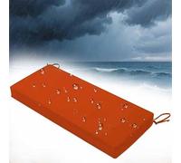 YWQJL Coussin pour Balancelle 3 Places Imperméable,Coussin Matelas Assise Dossier pour Banc De Jardin Balancelle Canapé Coussin De Banc Coussin Exterieur(8,122 * 46 * 8cm)