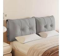 YWQJL Coussin TêTe De Lit avec Dossier De Lit Et Oreiller De Lecture - Soutien Dorsal Et Appui-TêTe Confortable pour La Lecture Au Lit, Solution De Relaxation ComplèTe Et Ajustable(#3,160x60x12cm)