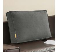 YWQJL Coussin Tete De Lit Coussin Dossier Canapé Coussins De Lecture Amovible Oreiller De Lecture pour Lit Ou Canapé Confortable Lombaire Pad Oreiller Ergonomique(#4,70x12x45cm)