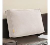 YWQJL Coussin Tete De Lit Coussin Dossier Canapé Coussins De Lecture Amovible Oreiller De Lecture pour Lit Ou Canapé Confortable Lombaire Pad Oreiller Ergonomique(#3,80x12x45cm)