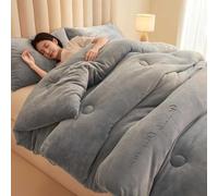 YWQJL Couverture Hiver Chaude Couette Lourde Lestée Douce Et Respirante Couverture Epaisse Lit 2 Personnes Couettes sans Housse Couette pour Hiver Et Automne(#4,150x200cm/3.5kg)