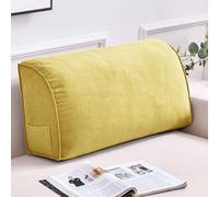 YWQJL Dossier De Lit Coussin Tete De Lit Coussin De Lecture pour Lit Ou Canapé Coussin Lombaire Voiture Oreiller De Lecture Ergonomique Oreiller Cale Tête De Lit(#8,80x20x35cm)