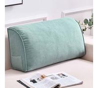 YWQJL Dossier De Lit Coussin Tete De Lit Coussin De Lecture pour Lit Ou Canapé Coussin Lombaire Voiture Oreiller De Lecture Ergonomique Oreiller Cale Tête De Lit(#4,60x20x35cm)