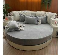 YWQJL Drap Housse Matelas éPais, ProtèGe Matelas, Drap Housse à Poches Profondes pour Sommiers Ronds, Polyvalent Et Confortable(a3,200cm)
