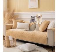 YWQJL Housse Canape 3/2/4/1 Places d'angle Protege Canape Griffe Chat Chien Matelassé Housse De Canapé Angle Imperméable Universal Divers Canapés,A2-70x210cm