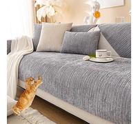 YWQJL Housse de Canapé Dangle Matelassé,4/3/2/1 Places Couvre Canapé,Couverture De Canapé en Forme De L,revetement de canape antiderapante Universel (B, 70x70cm)