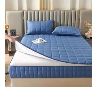 YWQJL Housse Integrale Matelas Fermeture Eclair Anti Acarien RéNove Matelas Integral Fermeture éClair Protection Matelas ComplèTe(5,160x190+10cm)