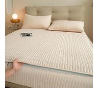 YWQJL Housse Matelas IntéGrale à Fermeture éClair, Protection Efficace pour Matelas RevêTement Doux Et RéSistant(5,200x200+10cm)