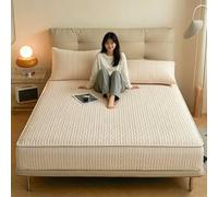 YWQJL Housse Matelas IntéGrale à Fermeture éClair, Protection Efficace pour Matelas RevêTement Doux Et RéSistant(5,150x200+25cm)