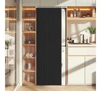 YWQJL Meuble Rideau Cuisine Imperméable Rideaux Fenetre Occultant Rideau Cache Placard avec Rail Silencieux Rideaux Cuisine Anti-poussière Et Anti-Taches(#9,W70xH100cm)