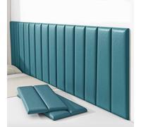 YWQJL Panneau Mural Decoratif Panneaux Muraux Adhesif Protection Murale Panneau Tete De Lit À Coller Anti-Collision Coussin Mura Sticker Mural Tete De Lit(#19,23x70cm/12pc)