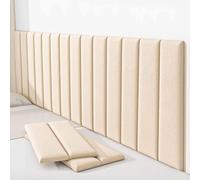 YWQJL Panneau Mural Decoratif Panneaux Muraux Adhesif Protection Murale Panneau Tete De Lit À Coller Anti-Collision Coussin Mura Sticker Mural Tete De Lit(#4,23x70cm/1pc)