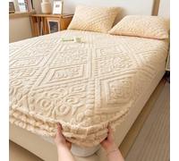 YWQJL Protege Matelas 180x200/140x200/160x200 Tissu Respirant Et Doux Drap Housse Matelas éPais Et éLastique IntéGral(b1,120x200cm)